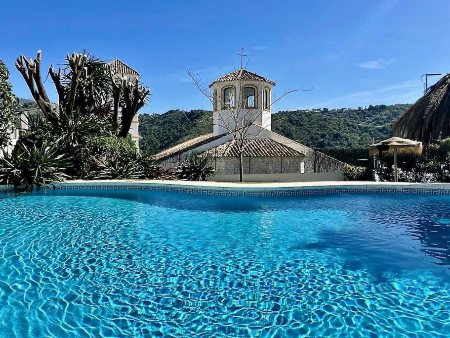 Hermosa Casita De Pueblo Con Piscina En Benahavís Exteriör bild